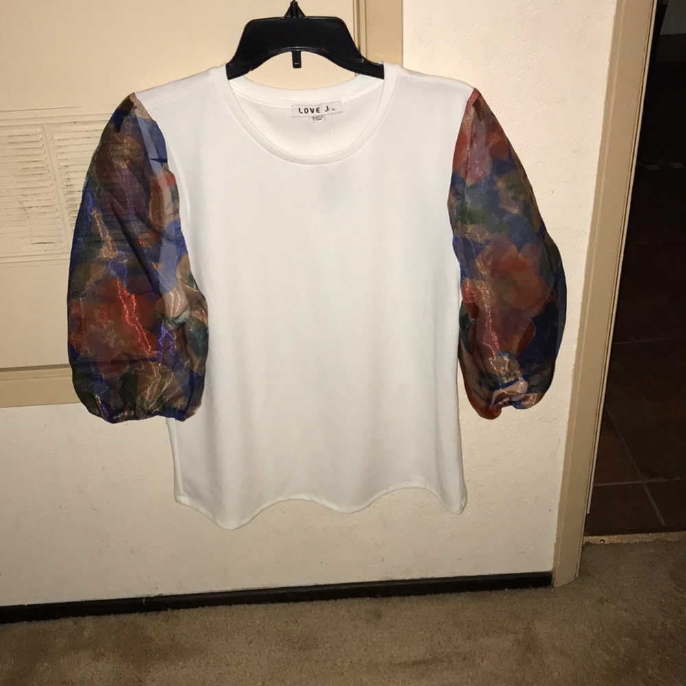Rainbow Sleeve Blouse